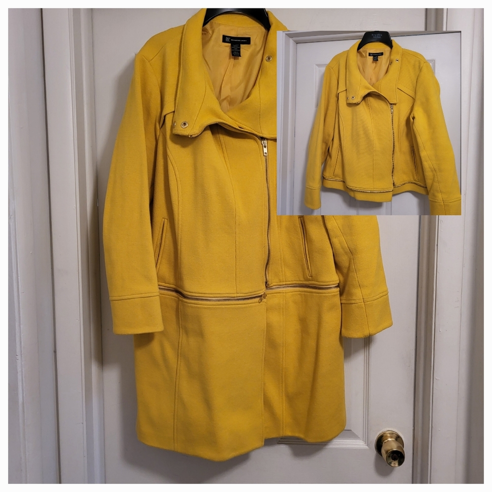Inc,  coat/ jacket.  XL,   color gold